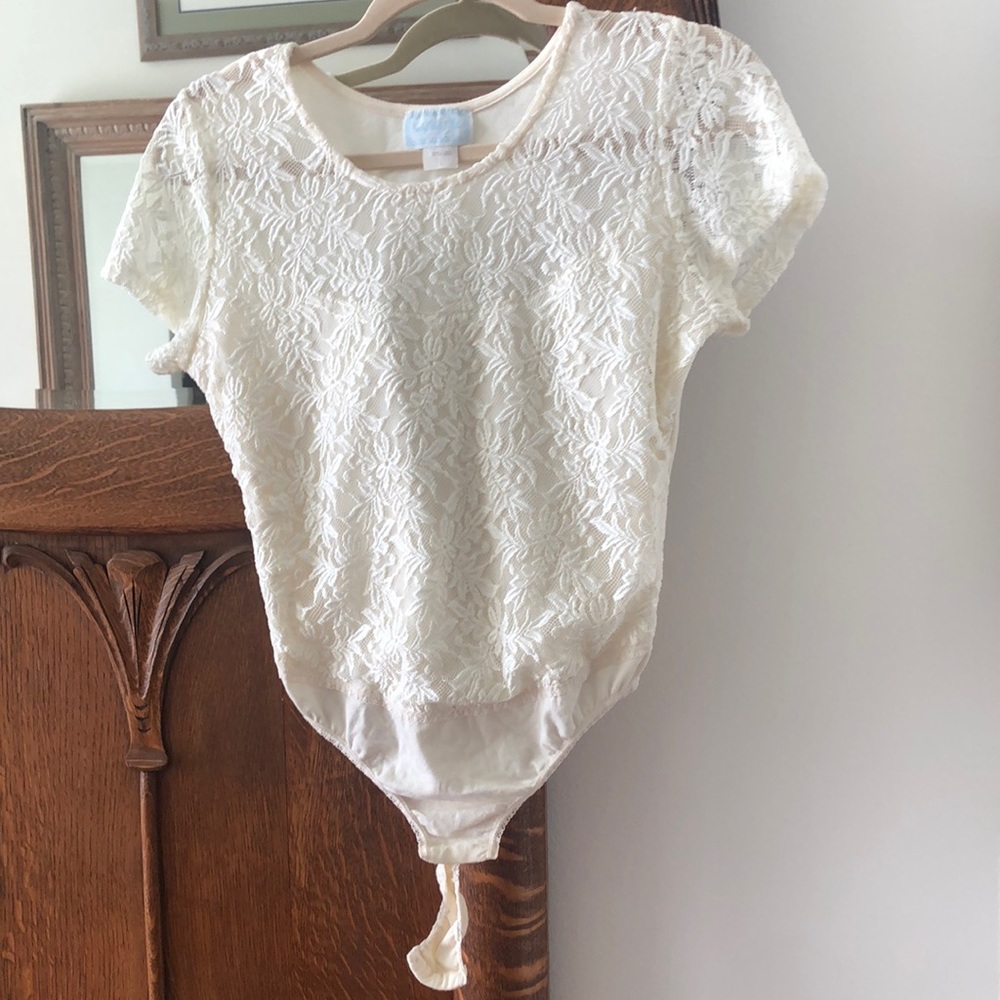 Hanky Panky lace body suit